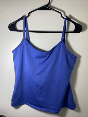 New York & Company Royal Blue Spaghetti Strap Camisole
